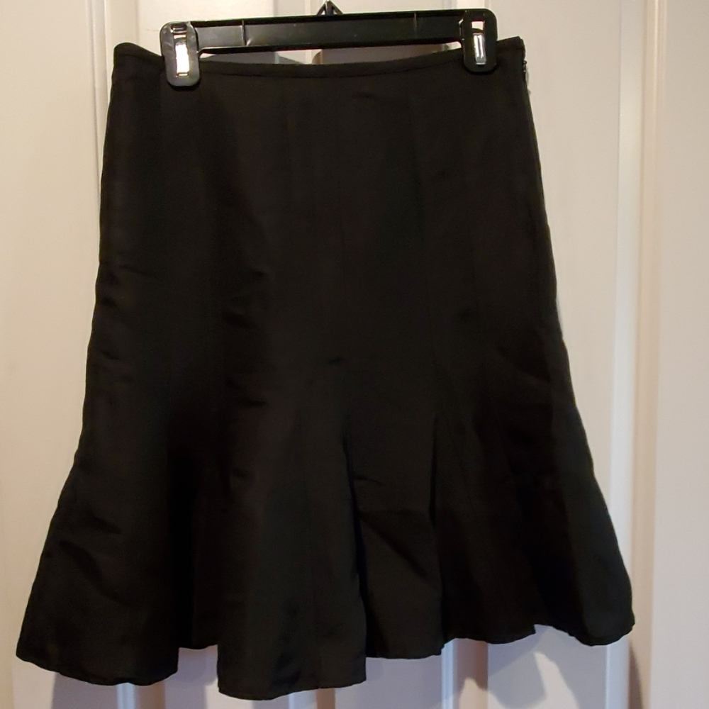 Anne Taylor lined linen skirt